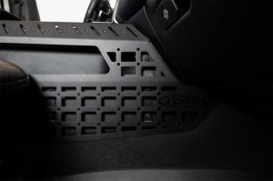 RAM 1500 TRX Center Console Molle Panels & Digital Device Bridge - Addictive Desert Designs - Hammer Black - `21-`27